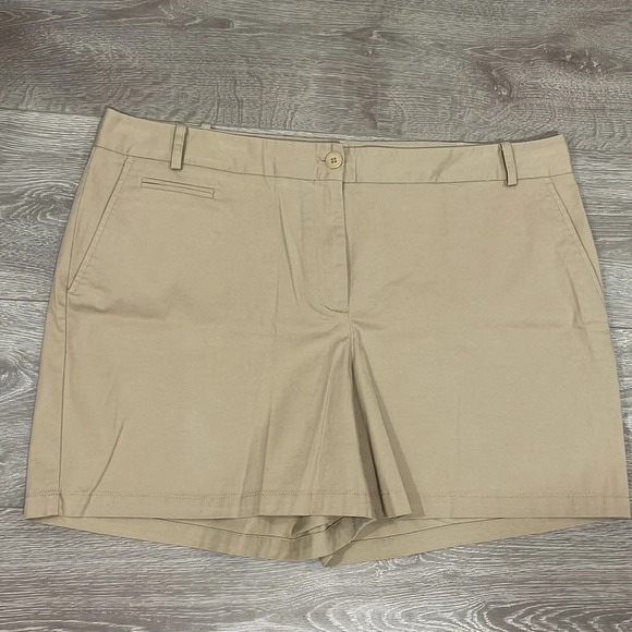 Talbots Chino Short Khaki Tan 18 - Picture 3 of 13